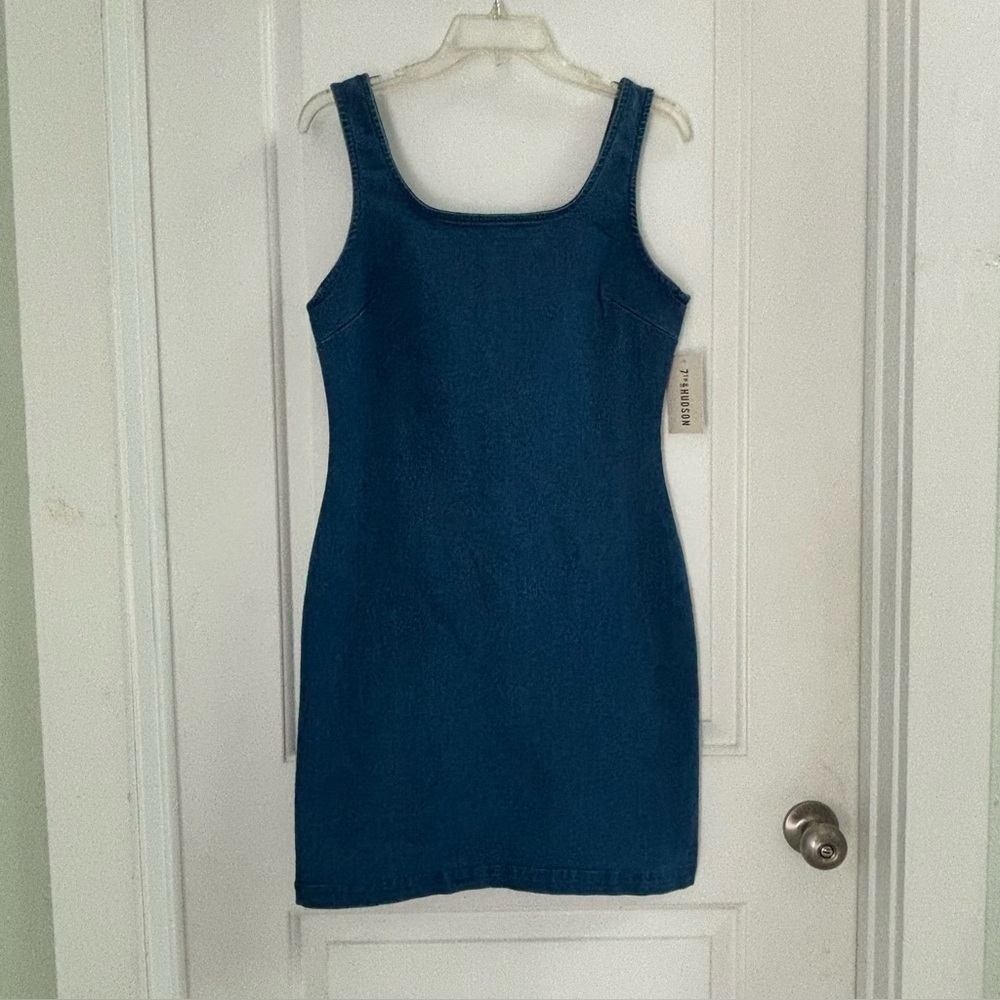 NWT 7th & Hudson Sleeveless Mini Jean Dress
